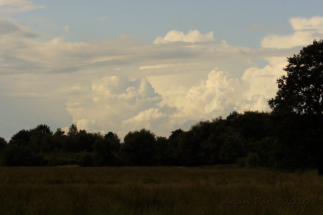 Dreigende wolken